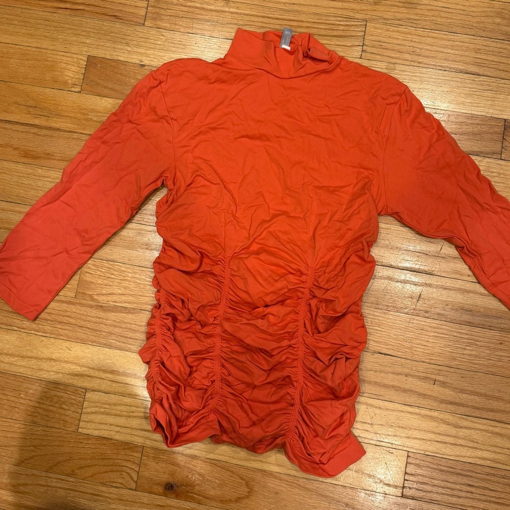 Last Tango Orange Ruched